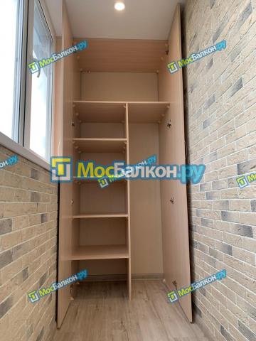 Отделка Балкона 4 метра Декоративным камнем(кирпичом)
