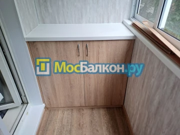 Шкаф на балкон купить в Фрязино на заказ недорого от МосБалкон