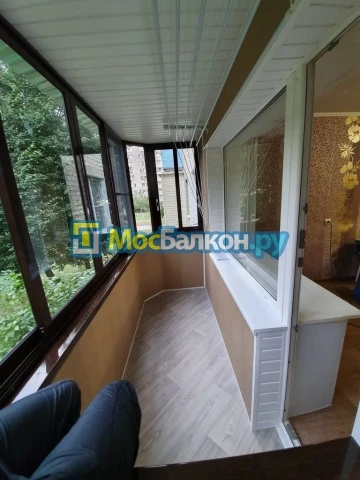 Заказать балкон в Фрязино цена от 1320 руб | Остекление балконов и лоджий МосБалкон