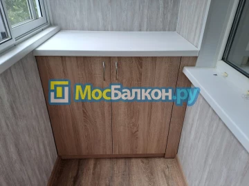 Шкаф на балкон купить в Фрязино на заказ недорого от МосБалкон