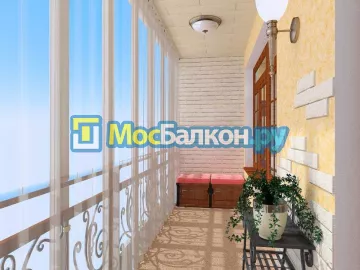 Заказать балкон в Фрязино цена от 1320 руб | Остекление балконов и лоджий МосБалкон