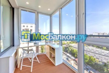 Заказать балкон в Фрязино цена от 1320 руб | Остекление балконов и лоджий МосБалкон