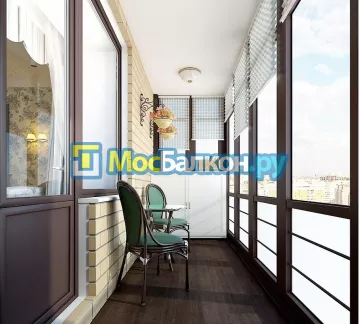 Заказать балкон в Фрязино цена от 1320 руб | Остекление балконов и лоджий МосБалкон