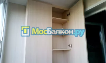 Шкаф на балкон купить в Фрязино на заказ недорого от МосБалкон