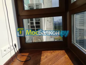 Панорамное остекление заказать под ключ по выгодной цене в Фрязино от компании МосБалкон