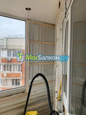 Отделка балконов в Фрязино | Отделка балконов и лоджий и обшивка под ключ в МосБалкон