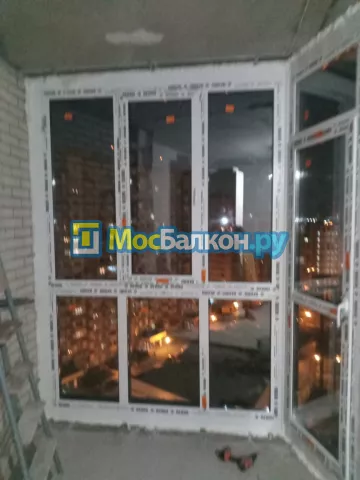 Панорамное остекление заказать под ключ по выгодной цене в Фрязино от компании МосБалкон