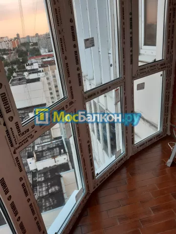 Панорамное остекление заказать под ключ по выгодной цене в Фрязино от компании МосБалкон