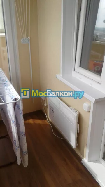 Отделка балкона и лоджии пластиковыми ПВХ панелями в Фрязино от компании МосБалкон