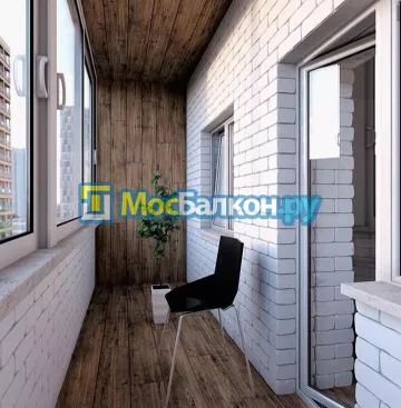 Заказать балкон в Фрязино цена от 1320 руб | Остекление балконов и лоджий МосБалкон