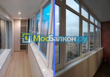 Заказать балкон в Фрязино цена от 1320 руб | Остекление балконов и лоджий МосБалкон