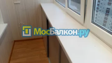 Шкаф на балкон купить в Фрязино на заказ недорого от МосБалкон