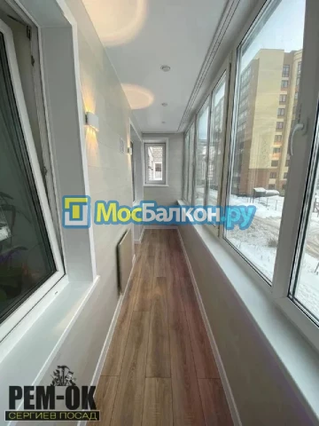 Заказать балкон в Фрязино цена от 1320 руб | Остекление балконов и лоджий МосБалкон
