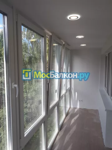 Панорамное остекление заказать под ключ по выгодной цене в Фрязино от компании МосБалкон