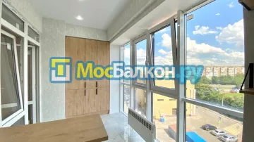 Заказать балкон в Фрязино цена от 1320 руб | Остекление балконов и лоджий МосБалкон