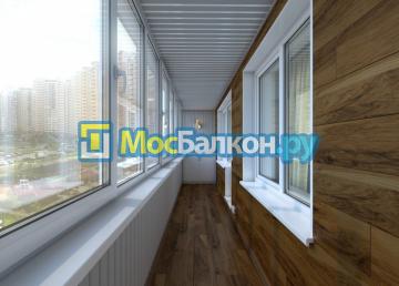 остекление утепление и отделка балконов в жк эко видное