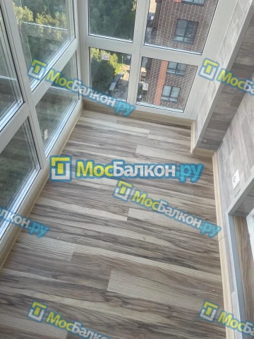 Панорамное остекление заказать под ключ по выгодной цене в Фрязино от компании МосБалкон