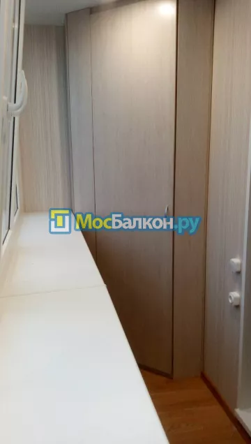 Шкаф на балкон купить в Фрязино на заказ недорого от МосБалкон