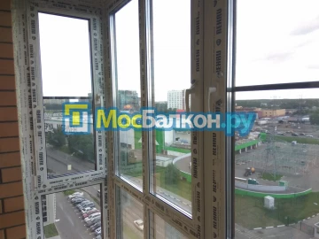Панорамное остекление заказать под ключ по выгодной цене в Фрязино от компании МосБалкон
