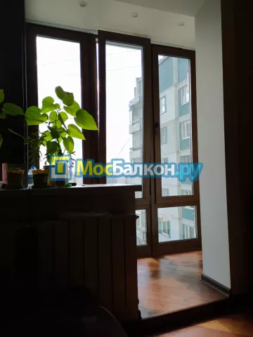 Панорамное остекление заказать под ключ по выгодной цене в Фрязино от компании МосБалкон
