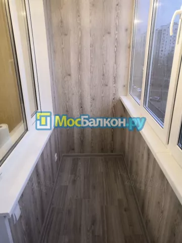 Алюминиевое остекление лоджий под ключ по доступным ценам в Фрязино | МосБалкон