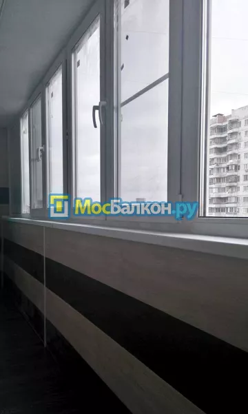 Пластиковое остекление балконов под ключ по доступным ценам в Фрязино | МосБалкон