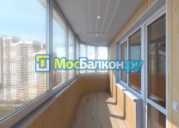 Заказать балкон в Фрязино цена от 1320 руб | Остекление балконов и лоджий МосБалкон