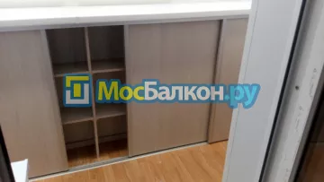 Шкаф на балкон купить в Фрязино на заказ недорого от МосБалкон