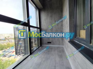 Панорамное остекление балконов  и лоджий цена Москва