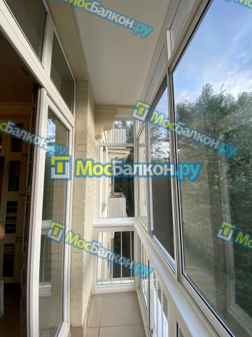 Панорамное остекление заказать под ключ по выгодной цене в Фрязино от компании МосБалкон