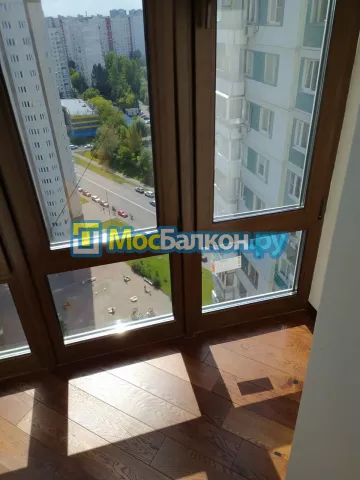 Панорамное остекление заказать под ключ по выгодной цене в Фрязино от компании МосБалкон