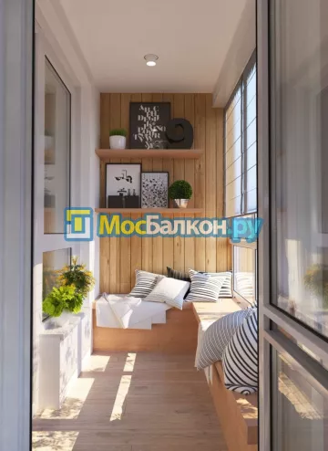 Заказать балкон в Фрязино цена от 1320 руб | Остекление балконов и лоджий МосБалкон