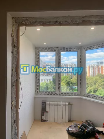 Заказать балкон в Фрязино цена от 1320 руб | Остекление балконов и лоджий МосБалкон