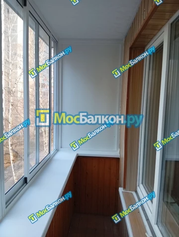 Остекление балконов с выносом заказать в Москве лучшая цена в МосБалкон