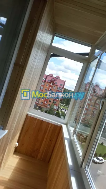 Отделка балконов в Фрязино | Отделка балконов и лоджий и обшивка под ключ в МосБалкон