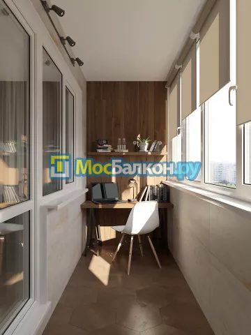 Заказать балкон в Фрязино цена от 1320 руб | Остекление балконов и лоджий МосБалкон