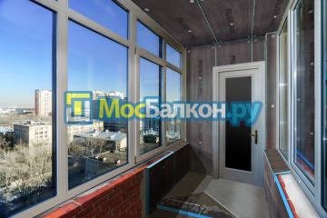 (Новая) Отделка балконов и лоджий паркетом