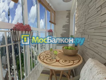 Пластиковое остекление балконов под ключ по доступным ценам в Фрязино | МосБалкон
