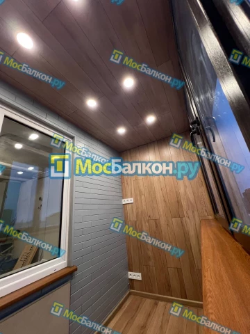 Отделка балконов в Фрязино | Отделка балконов и лоджий и обшивка под ключ в МосБалкон