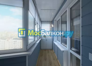 Заказать балкон в Фрязино цена от 1320 руб | Остекление балконов и лоджий МосБалкон