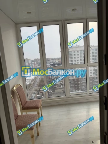 Панорамное остекление заказать под ключ по выгодной цене в Фрязино от компании МосБалкон